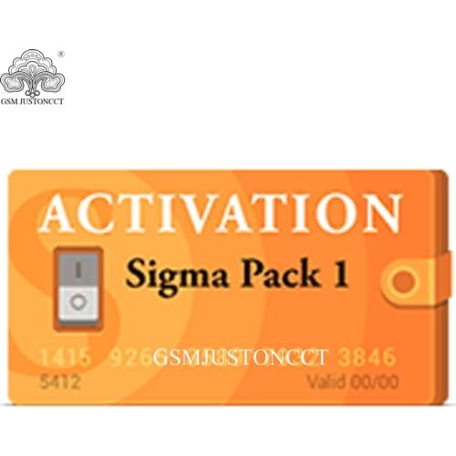 Sigma Pack 1 Activation for Sigma box for sigma key