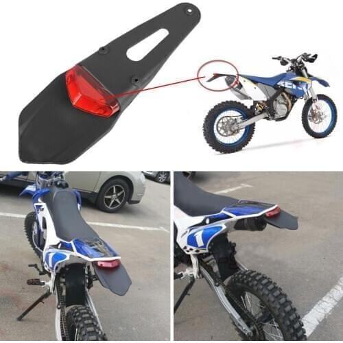Dirt Bike Rear Fender LED Stop Rear Tail Light For Honda TRX XLR CRF XR 50 70 80 100 230 250 350 400 450 500 600 650 R L F BAJA