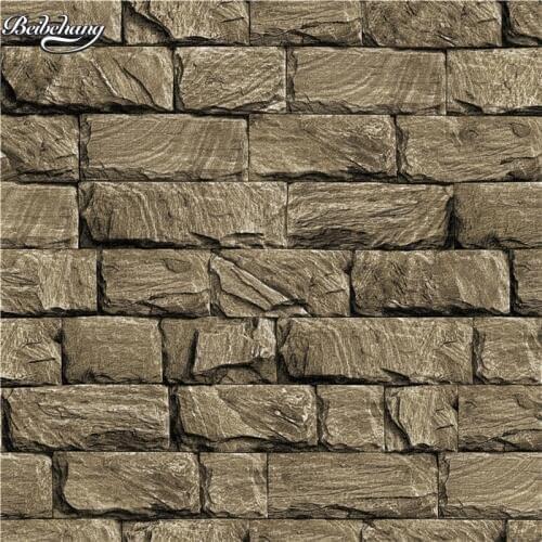 Beibehang New Chinese 3D stereo simulation marble wallpaper clothing store restaurant stone pattern PVC works wallpaper