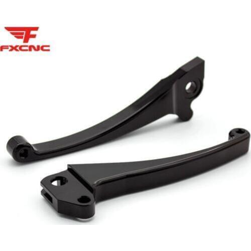 For Vespa PX Disc Models LML 125 150 200 Star PX125 PX150 Aluminum Motorcycle Brake Levers Handle Set Front Disc Rear Drum FXCNC