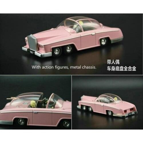 Out Of Print Special Die Casting Metal 1/43 Six Wheel Dream Sports Car Desktop Display Collection Model