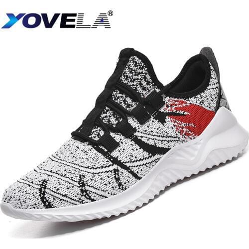 Men Summer Comfortable Sneaker Mesh Breathable Male Casual Shoes Outdoor Walking Lace-up Fashion Men shoes Zapatos Hombre 39-48