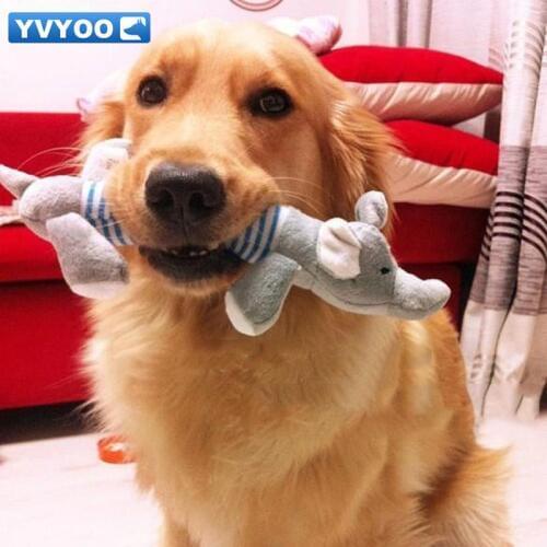 Cute Dog Toy Plush Chew Squeak Pet Toys For Dogs Chihuahua Yorkie Puppy Sound Toy Training Interactive Toy Pet Product 3 Designs