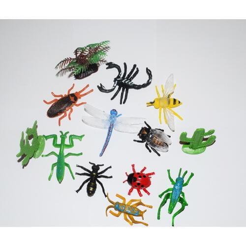 Yuanmbm 1 set insect model/construction sand table model material/DIY toy parts technology model/baby toys for children/gift