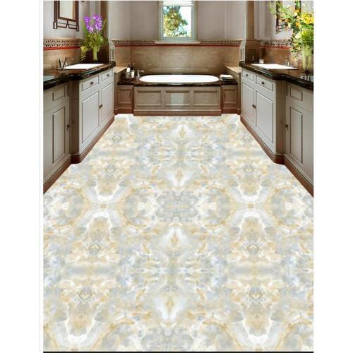 Custom photo wallpapers 3d flooring wallpaper wall stickers Europe type ceramic tile marble 3 d floor wall papers home decor