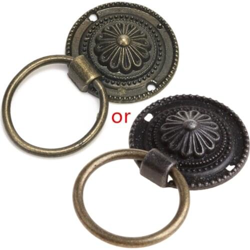 Antique Furniture Handles Drawer Cabinet Door Knobs Pull Handles Retro Decor