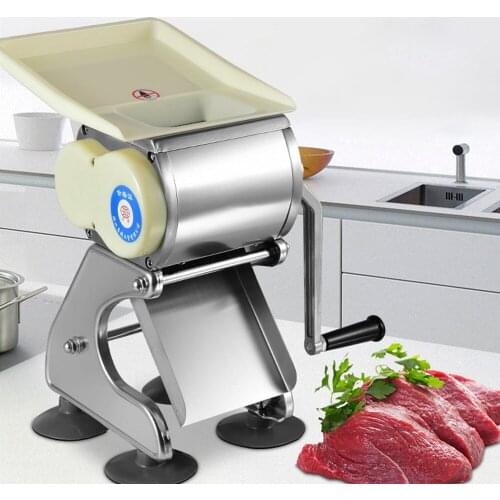 Stainless Steel Manual Meat Slicer Meat Cutter Household Shredded Pork Meat Cutting Machine cortadora de fiambre