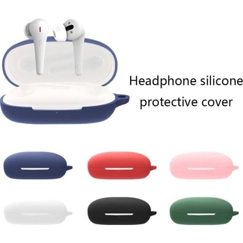 Silicone Shell Protective Cover Earphone Case for-1MORE ComfoBuds Pro Earbuds A0NB