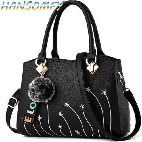 New printed Autumn winter handbag 2019 Europe women Inclined shoulder bag female pu leather bolsa lady sac a main X1-04