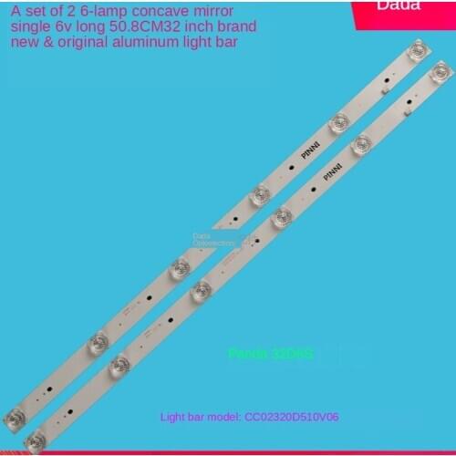 Retroiluminación led de 32 pulgadas CC02320D510V09 1410 32E20 2X6 6S1P 0D20 C02320D510V09 1410 32E20 2X6 6S1P 0D20