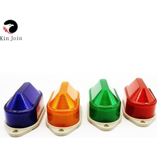 Indicator light Strobe Signal Warning light Lamp small Flashing Light Security Alarm 12V 24V 220V LED Wall roadside available