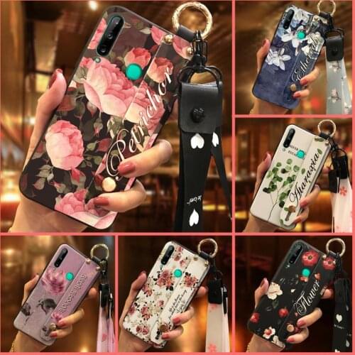 Waterproof Kickstand Phone Case For Huawei P40 Lite E/Y7P Lanyard For Woman New Arrival For Girls
