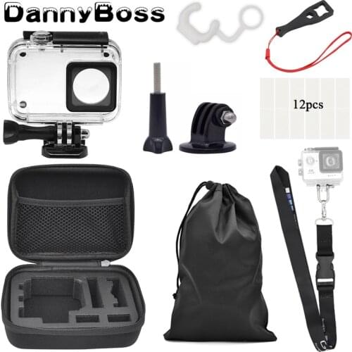 For Yi 4k/yi 4k+/yi lite Waterproof Case Protective Housing Case Diving For Xiaomi for Yi 2 4K Sport Camera Accessories