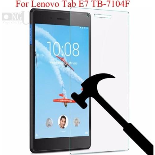 Screen Protector Tempered Glass Film for Lenovo Tab E7 7.0 TB-7104F TB-7104 7104 7.0 Inch Tablet Glass Protective Film 9H Glass