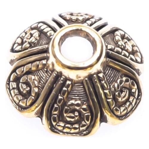 100pcs Charms Earrings Connector Accessories For Jewelry Making Bracelets Women Wholesale DIY Craft Alloy Antique Gold Color