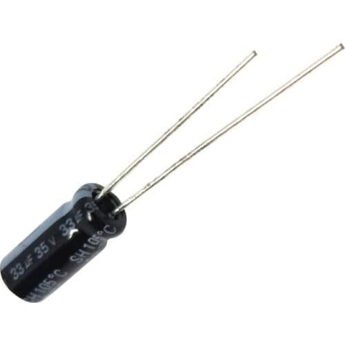 35V33uf volume 5x11mm aluminum electrolytic capacitor 50pcs