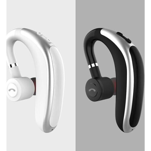 Bluetooth 5.0 Wireless Single In-Ear Earphone Long Standby Portable Waterproof Stereo Sports Business Call Earbuds Headset