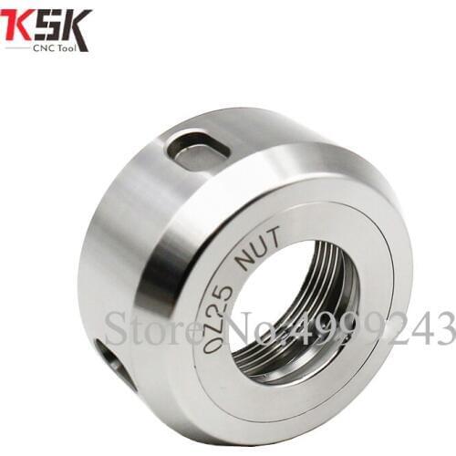 High quality OZ25 OZ32 spring collet set nut for spring collet chuck head holder OZ clamping collet nut