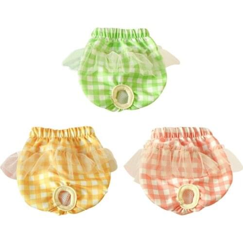 Dog Diapers Physiological Pants Washable Female Dog Shorts Soft Girl Dogs Pants Pets Underwear Sanitary Panties Pet Clothes
