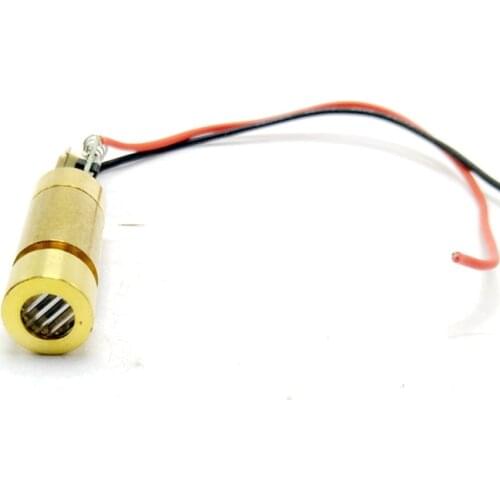 Industrial / Lab Green Laser Diode Line Module 532nm 100mw 3.7-4.2V with Driver 12x35mm