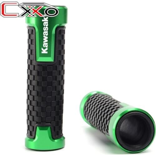 7/8'' 22MM CNC Motorcycle handle grips racing handlebar For KAWASAKI Z1000/R Z900 Z900RS Z650 Z800 Z750 NINJA ER6N/F Z250 ZX6R