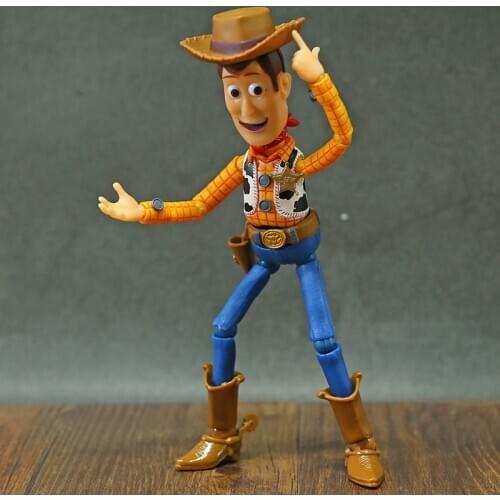 Toy Story Revoltech Series Woody Jessie Buzz Lightyear PVC Action Figure Collectible Toy