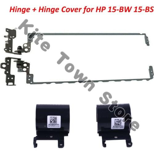 Laptop L&R LCD Hinge + Hinge Cover for HP 15-BW 15-BS 250 255 G6 TPN-C129 C130 15T-BR 15T-BS 15Z-BW