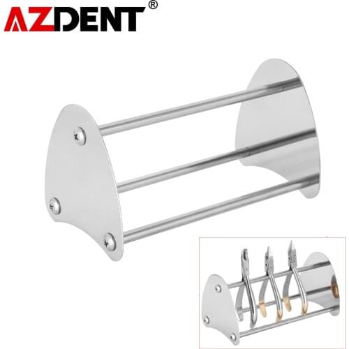 1 pcs Dental Tool Stainless Steel Stand Holder for Orthodontic Pliers Forceps Scissors Dentist Oral Tool Holder Mount Dentistry
