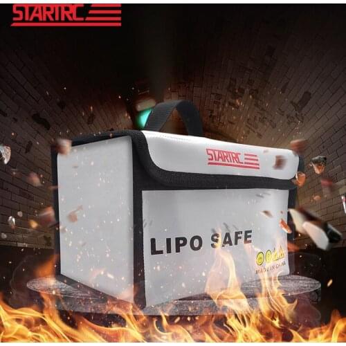 STARTRC DJI FPV Battery Storage Bag Waterproof Fireproof Lipo Battery Bag Explosion Resistant Portable Safety Bags