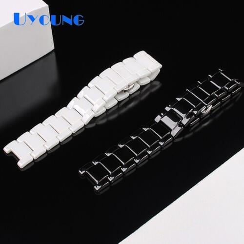 High quality ceramics Watch Strap for GUESS gucci Watch Band notch replacement coupole bracelet watch accessories 16*9mm 18*10mm