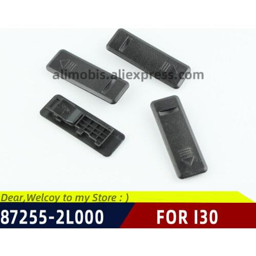 4pcs Top Roof Sink Chuck Clip Cover Fit for Hyundai I30 872552L000