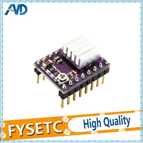 5pcs 3d printer parts 3D Printer Stepstick Drv8825 Stepper Motor Driver 4 PCB Board replace A4988