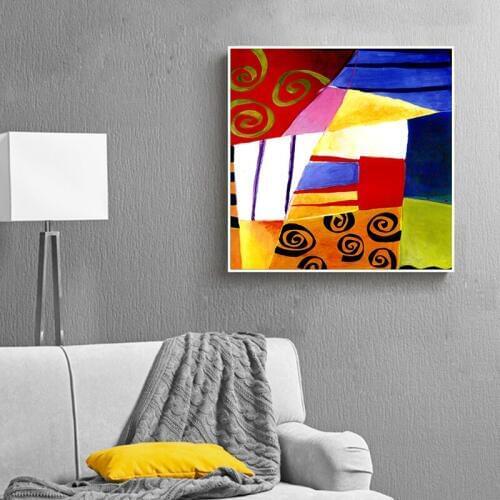 Abstract HD Colorful Canvas Painting Posters Print Wall Art Pictures For Living Room Bedroom Dinning Room Studio Modern Decor