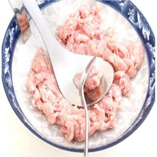 Non-Stick Creative Meatball Maker Spoon Meat Baller With Elliptical Leakage Hole Meat Ball Mold Kitchen Utensil Gadget Meat Tool