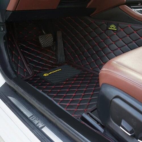 Auto 3D mat Floor leather Mats For Subaru Legacy Auto Interior Accessories 3D Leather Car Mat Waterproof Mat Protect