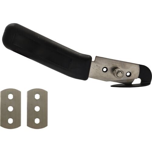 Safety Car Wrap Vinyl Cutter+2pcs Stainless Steel Blades Wall Paper Foil Film Sticker Cloth Cutting Tools Utility Knife E34