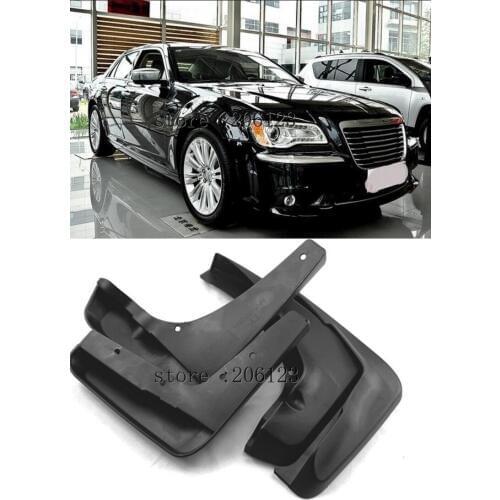 2008 2009 2011 2012 for CHRYSLER 300C 300 C MUDFLAPS MUD FLAP SPLASH GUARD MUDGUARDS FRONT REAR FENDER ACCESSORIES
