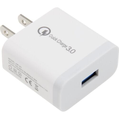 Fast QC 3.0 USB Charger Quick Charge 3.0 Mobile Phone Charging Adapter for iPhone Huawei Samsung Xiaomi Redmi Note 7 100pcs