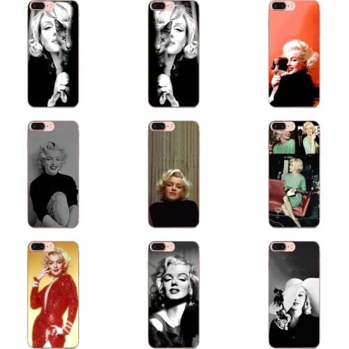 For HTC U11 Life Capa U11 Plus U 11 U12 Life Hot Fashion Design Cell Phone Case Marilyn Monroe With A Cat Lovely