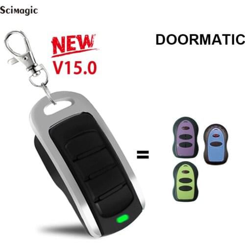 Doormatic Garage Gate Door Remote Transmitter DOORMATIC MILENY DOORMATIC SAW Remote Control replacement 433.92MHz opener