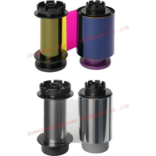 Evolis Avansia Color/Clear Ribbon/RT4F010SAA YMCK ribbon/RTCL009NAA Clear Transfer Film