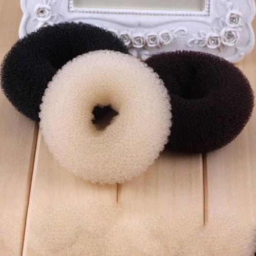 European American Fashion Portable Women Up-do Hair Styling Band DIY Hair Bun Maker Curler Quick Fold Wrap Supplies