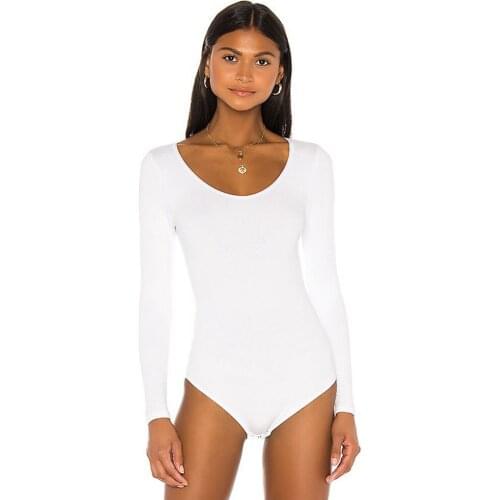Summer New Womens Wear White Long Collar Sleeve Triangular Sports Tights Bodycon