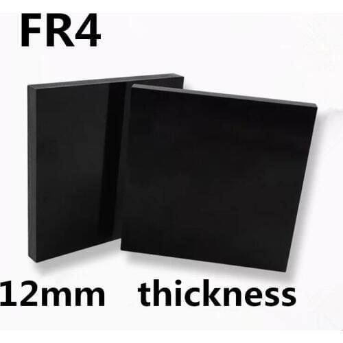 12mm thickness black FR4 Epoxy glass fiber sheet epoxy plate epoxy resin board epikote plank fiberglass plate glass fibre sheet