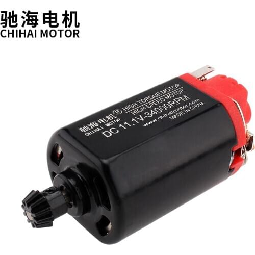 ChiHai Motor CHW460WA-7018G short Axis high speed High torque AEG Upgrade Gearbox Motor for J8 J12 J13 P90 11.V 36000rpm toy DIY