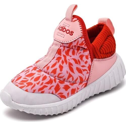 New Kids Boys Girls Sport Running Shoes Slip On Breathable Casual Shoes for Baby Fashion Sneakers Lightweight Children Trainers