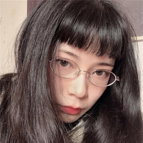 Vazrobe Oval Myopia Glasses Women Male -125 175 150 200 Spring Hinge Nerd Eyeglasses with Optical Lens Anti Reflection Narrow