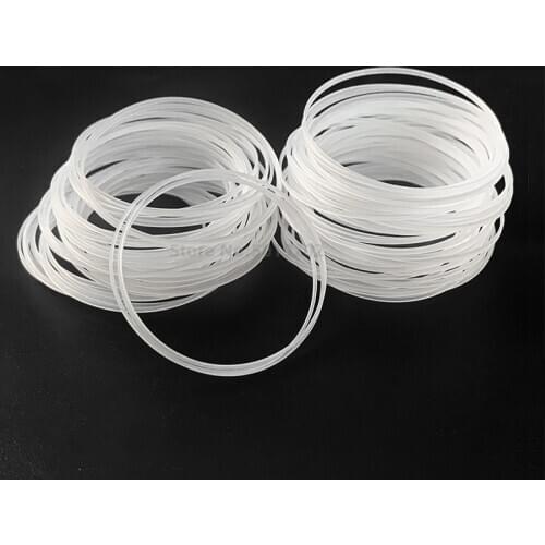 Plastic white gasket for crystal glass Internal diameter 26-35.5mm Thickness 0.45mm high 0.85mm Watch parts Watch Accessories