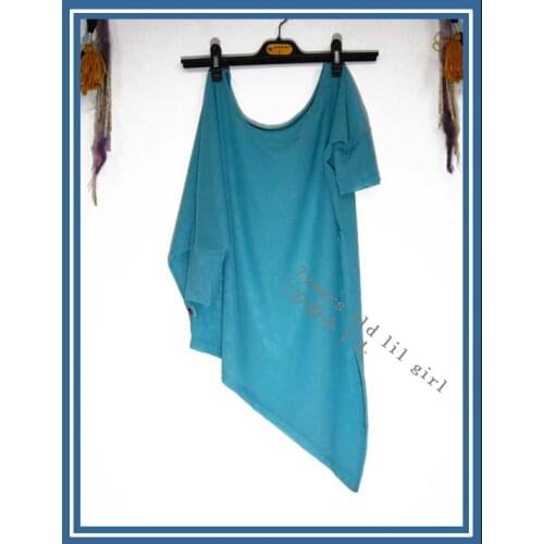 Transparent Thin Belly Dance Bat Sleeve Top CUF12