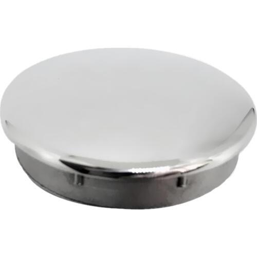 Silver Boat Steering Wheel Center Cap 3 inch Inside Diameter Boat Steering Wheel Knob 316 Stainless Steel